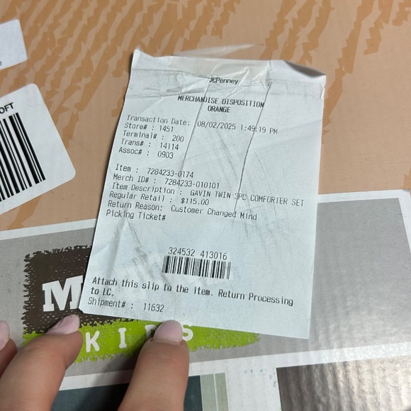 BRAND NEW Mi Zone Kids Comforter Bedding Set Blue Tractor Theme - Twin Size - Picture 5 of 6